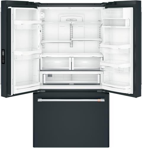 Cafe CWE23SP3MD1 36 Inch Counter Depth French Door Smart Refrigerator ...