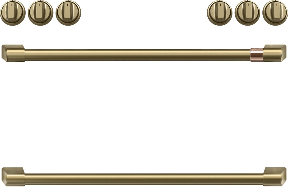 Cafe CXFCGHKPMCG Handle Kit Range in Brushed Brass