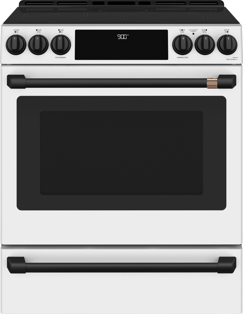 Cafe CXFCHHKPMFB Front Control Induction Knobs & Handles: Flat Black