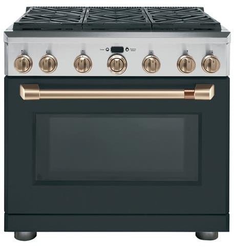 Cafe CXPR6HKPMBZ Handle and Knob Set for 36 Inch Pro Range