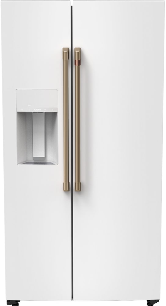 Cafe CZE24RP4YW2 36 Inch Freestanding Counter-Depth Side-by-Side