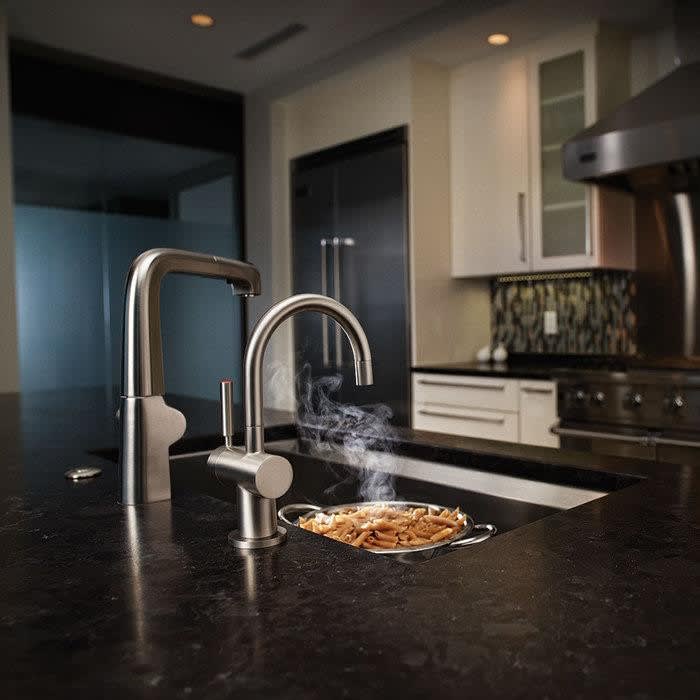 InSinkErator FH3300SN Modern Instant Hot Water Dispenser with 360