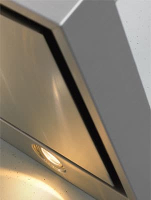 Miele Da6590w 36 Inch Wall Mount Chimney Range Hood With 625 Cfm Internal Blower 4 Fan Speeds Automatic Shutdown Filter Saturation Indicator And Convertible To Recirculating