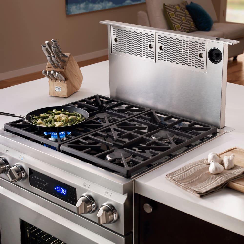 Downdraft Gas Range