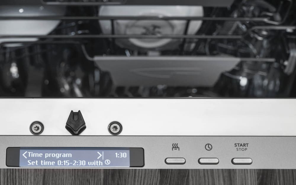 Asko DFI652 24 Inch Built In Dishwasher with 15 Place Settings, LCD