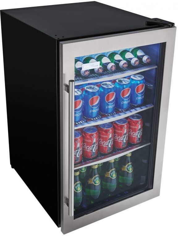 Danby DBC434A1BSSDD 20 Inch Freestanding Beverage Center with 4.3
