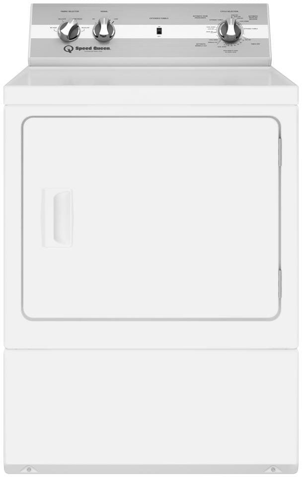 Speed Queen SQWADREW50001 Side by Side Washer Dryer Set with Top