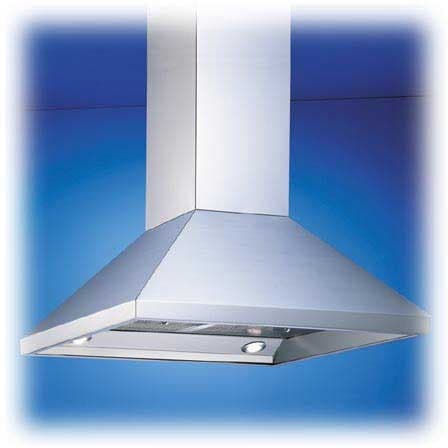 Viking DCIH4204SS 42 Inch Island Chimney Range Hood with Optional