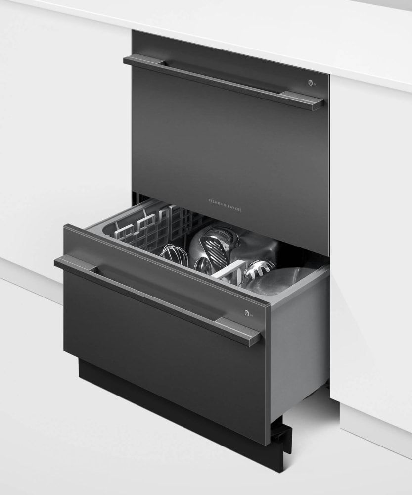 Fisher & Paykel DD24DDFTB9N 24 Inch FullyIntegrated Double DishDrawer