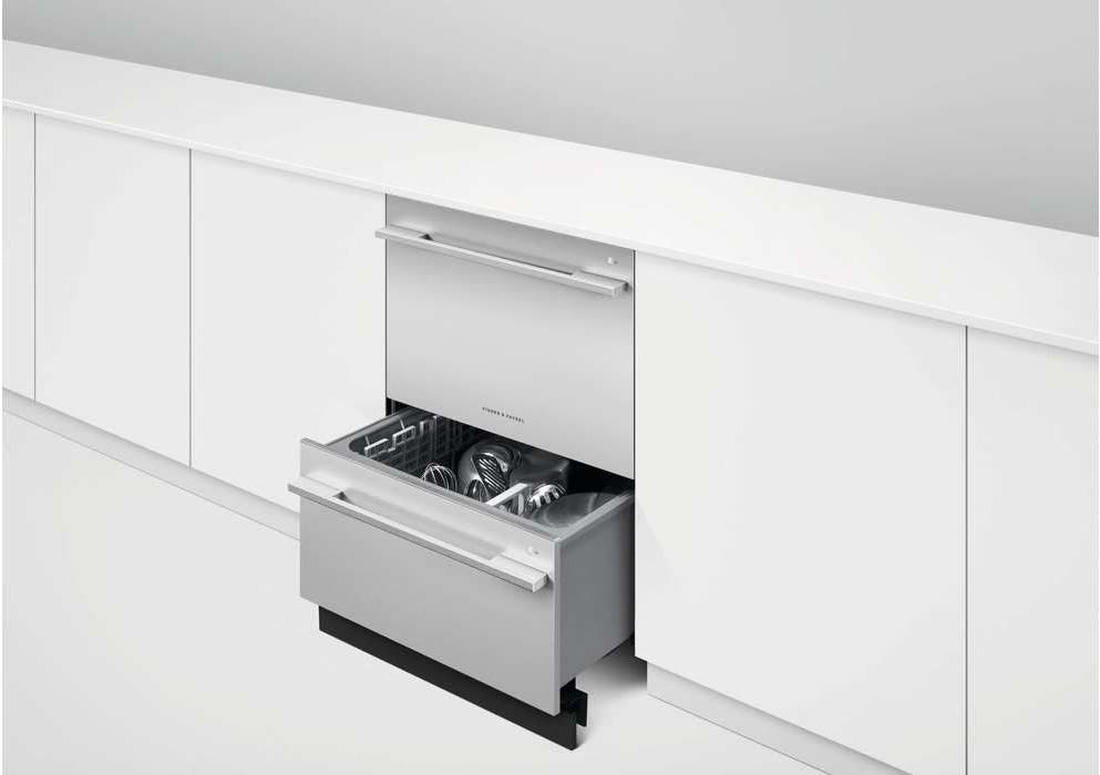 Fisher & Paykel DD24DDFTX9N 24 Inch FullyIntegrated Double DishDrawer