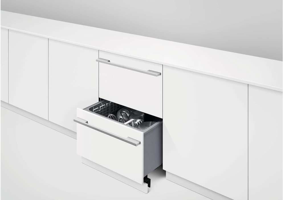 Fisher & Paykel DD24DI9N 24 Inch Fully Integrated Panel Ready Double ...