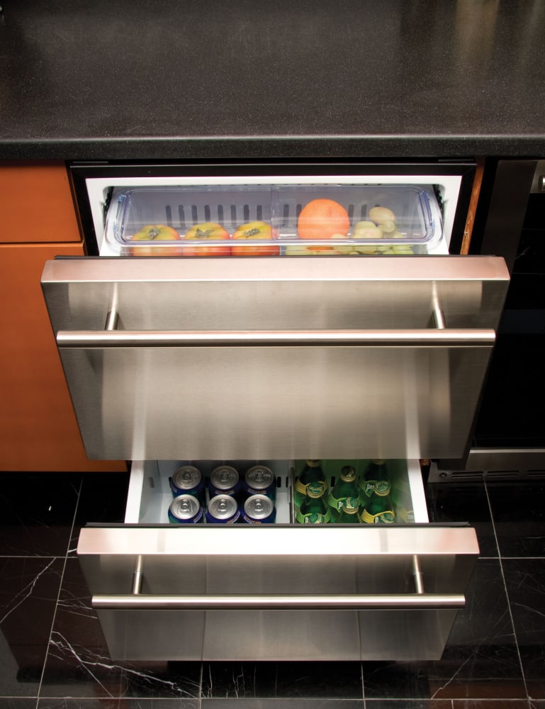 Haier DD400RS 24 Inch Builtin Refrigerator Drawers with 5.4 cu. ft