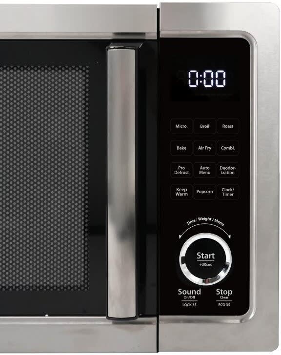 Danby DDMW1061BSS6 21 Inch Microwave with 1.0 Cu. Ft. Capacity, 10