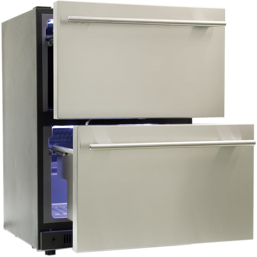 Haier DD400RS 24 Inch Built-in Refrigerator Drawers with 5