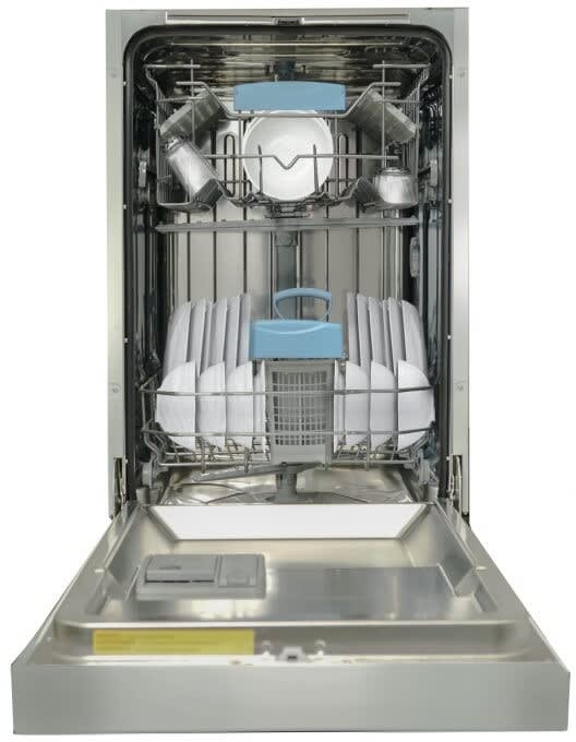 Danby DDW18D1ESS 18 Inch Full Console BuiltIn Dishwasher with 10 Place