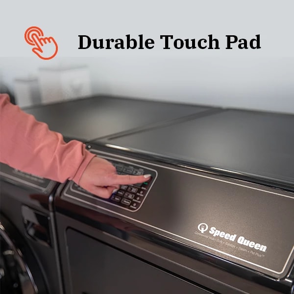 Speed Queen SPWADRGBN7012 Side-by-Side Front Load Washer and Gas