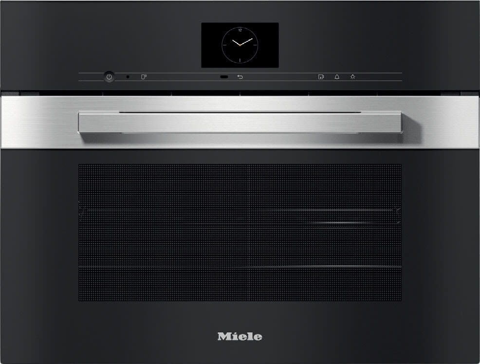 Miele DGC7640CTS 24 Inch Single CombiSteam Smart Electric Wall Oven