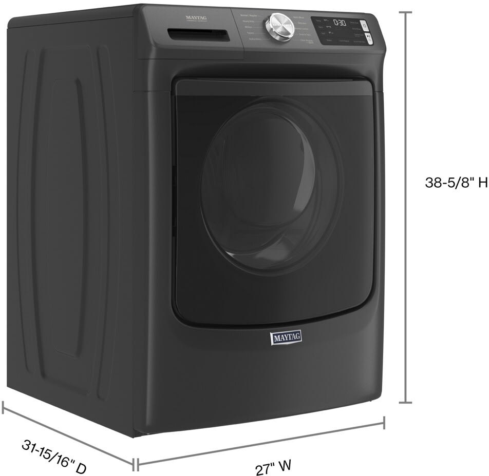 Maytag MHW5630MBK 27 Inch Front Load Washer with 4.5 cu. ft