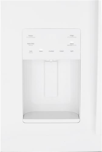 GE 25.6 Cu. Ft. French Door Refrigerator Black Slate GFE26JEMDS - Best Buy