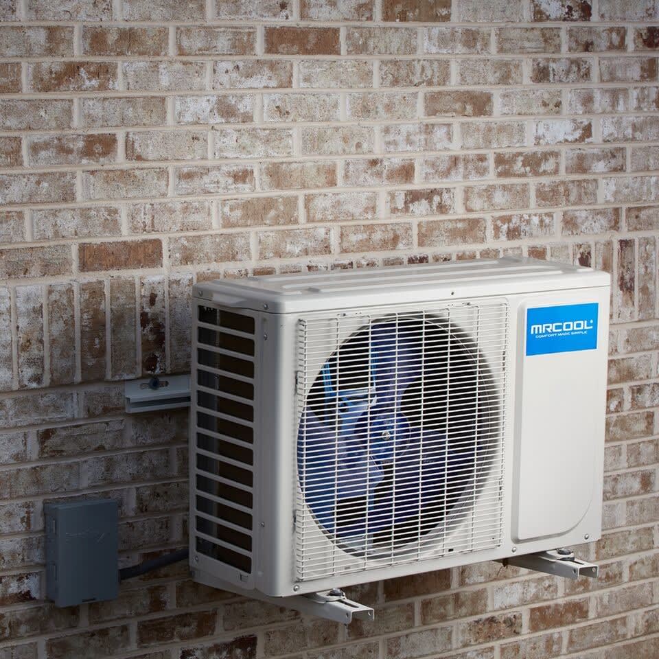 Mrcool Diy36hp230b25 36 000 Btu 20 Seer Energy Star Ductless Mini Split Ac And Heat Pump With 25ft Install Kit 230v