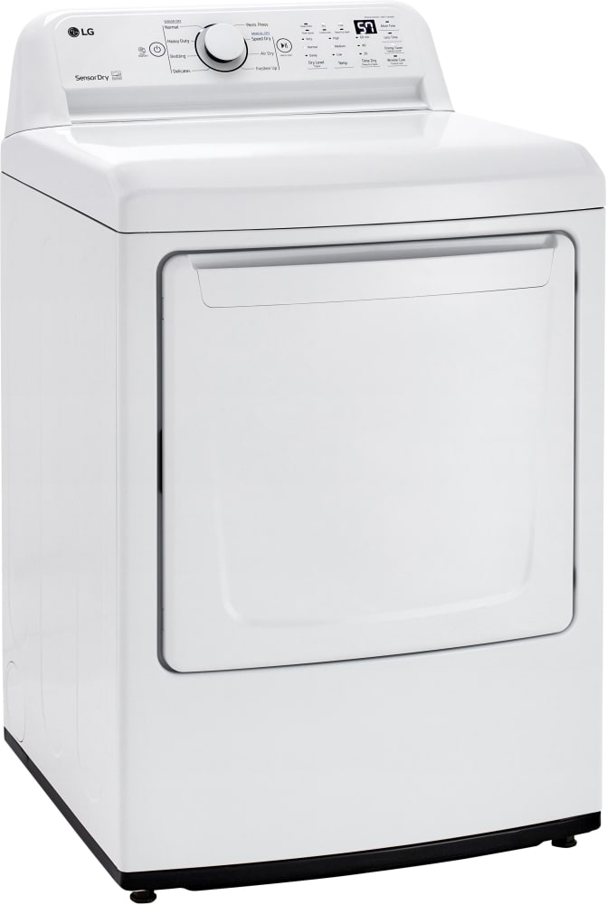 LG DLG7001W 27 Inch Gas Dryer with 7.3 Cu. Ft. Capacity, 8 Dryer
