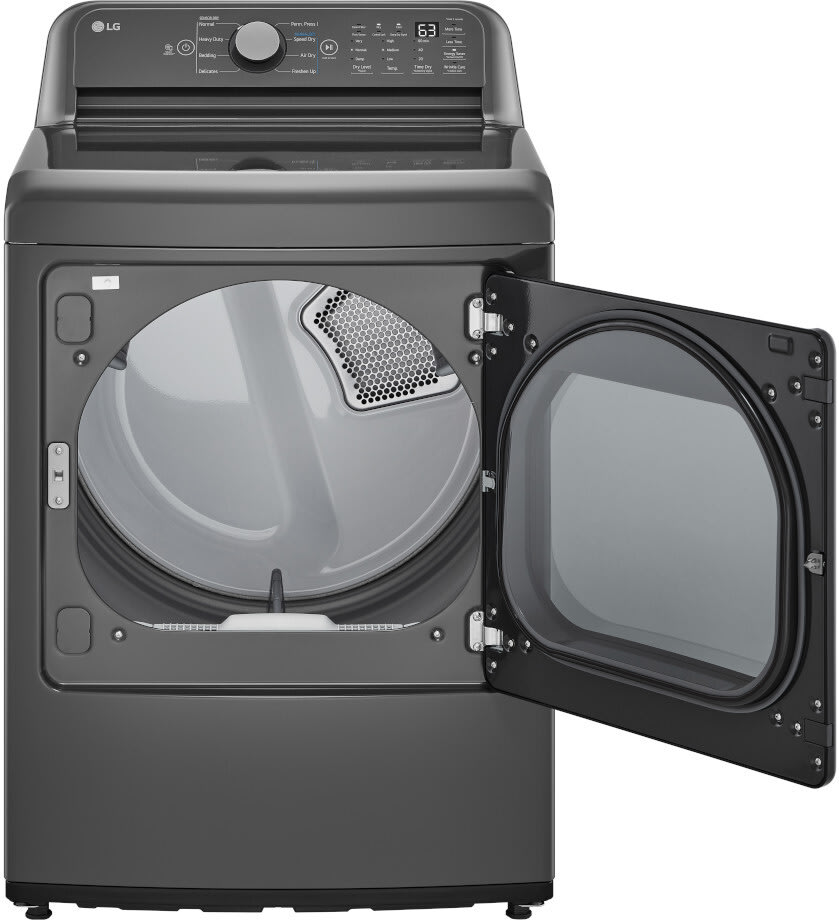 LG DLE7150M 27 Inch Electric Dryer with 7.3 Cu. Ft. Capacity, 8 Dryer