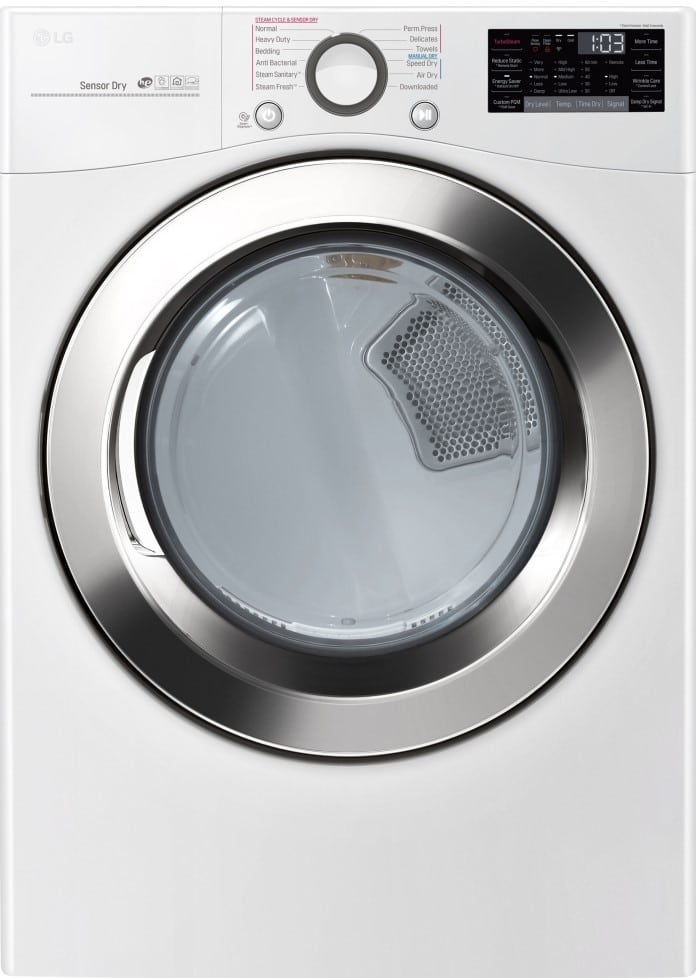 LG LGWADRGW37008 Stacked Washer &amp; Dryer Set with Front Load Washer and