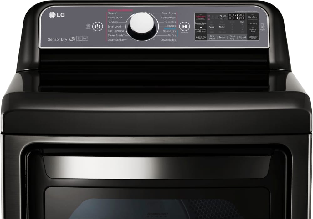 LG DLGX7601KE 27 Inch 7.3 cu. ft. Gas Dryer with TurboSteam