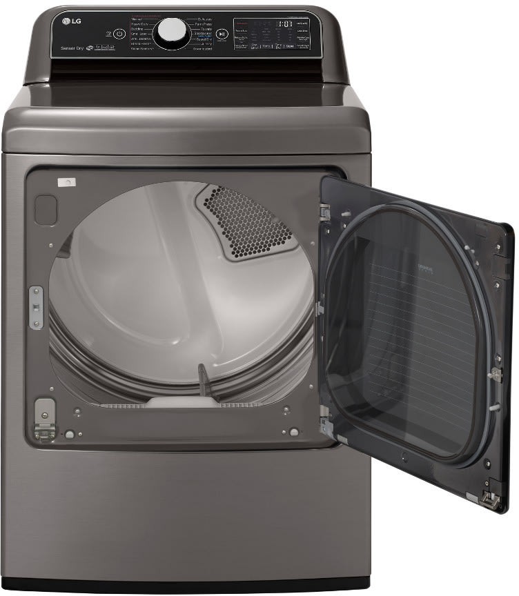 LG LGWADREV8001 SidebySide Washer & Dryer Set with Top Load Washer