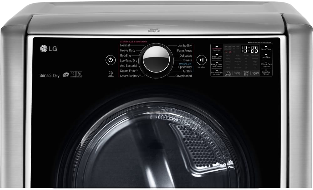 LG DLEX9000V 29 Inch Electric Smart Dryer with 9.0 cu. ft. Capacity ...