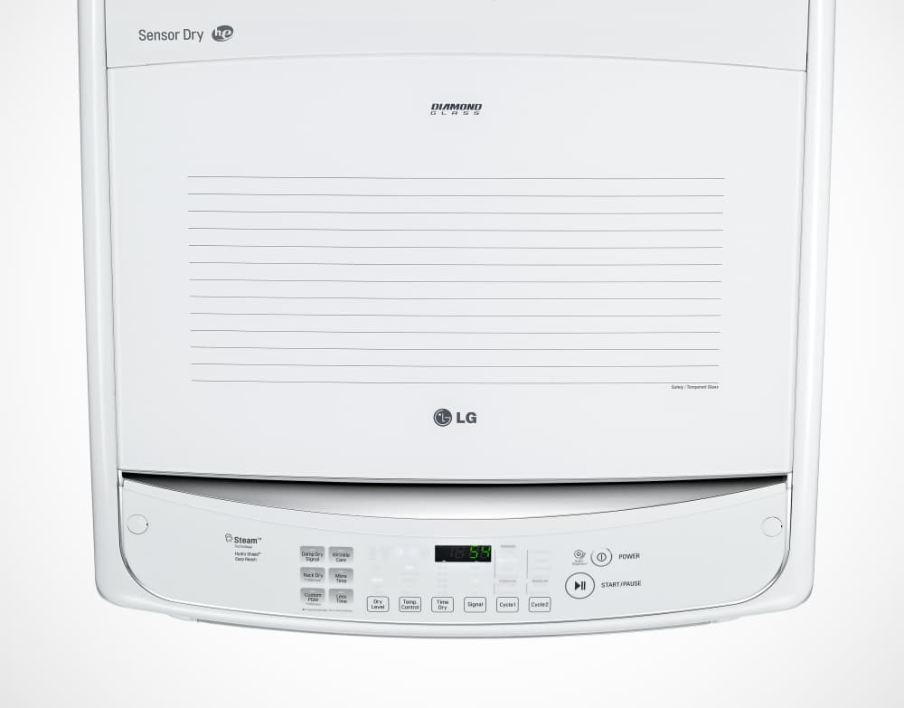 LG DLGY1702WE 27 Inch 7.4 cu. ft. Gas Dryer with 12 Drying