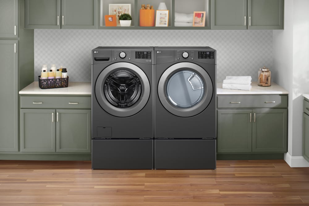 LG DLG3471M 27 Inch Gas Dryer with 7.4 Cu. Ft. Capacity, 8 Dry