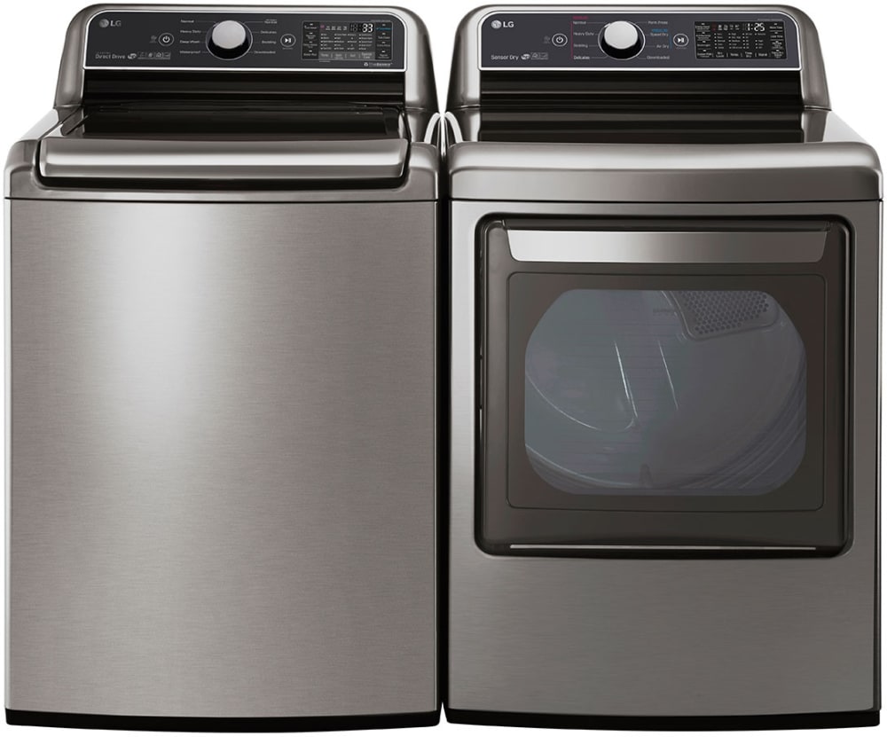 LG 7.3 Cu. Ft. Smart Electric Dryer with Sensor Dry - DLE7300WE