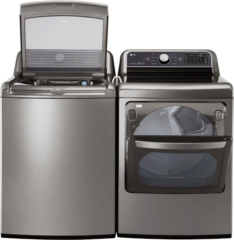Lg top load washer & dryer set lgwadrev300 discount