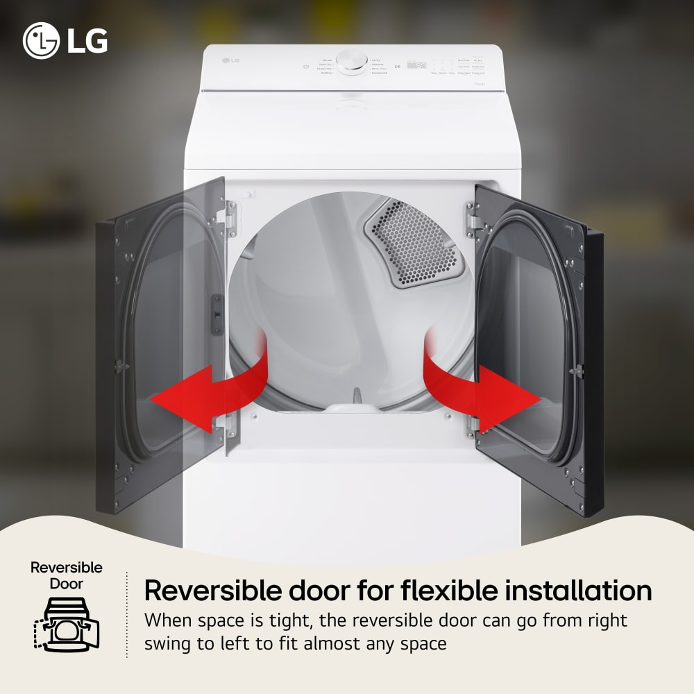 LG LGWADRGCW8200 Side-by-Side Top Load Washer and Gas Dryer Set in