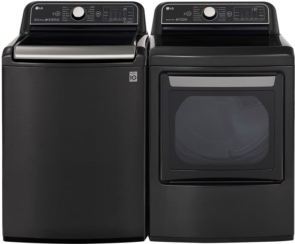 Lg stainless steel washer and dryer set cheap