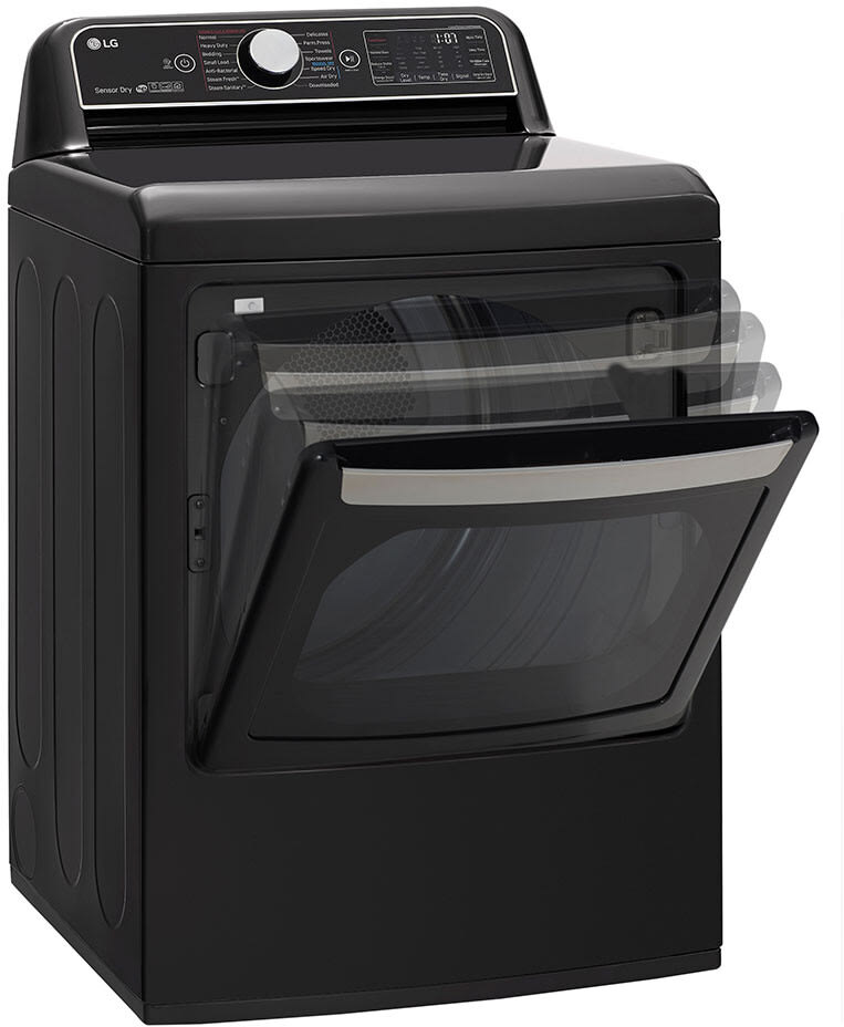LG LGWADRGB79001 Side by Side Washer Dryer Set with Top Load