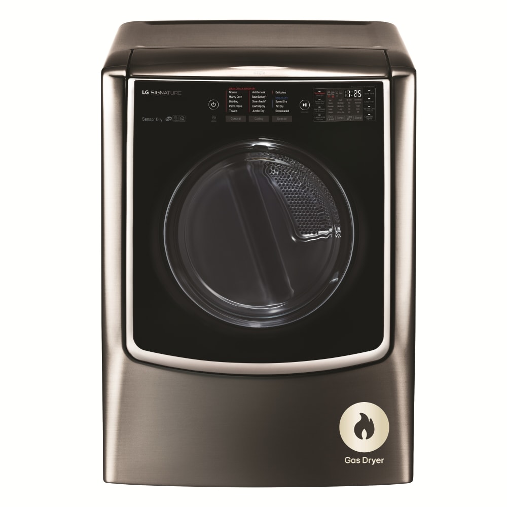 LG SIGNATURE DLGX9501K 29 Inch Gas Smart Dryer with 9.0 Cu. Ft