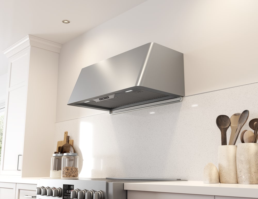 Zephyr DMEM90ASSX 36 Inch Mesa Wall Mount Range Hood with