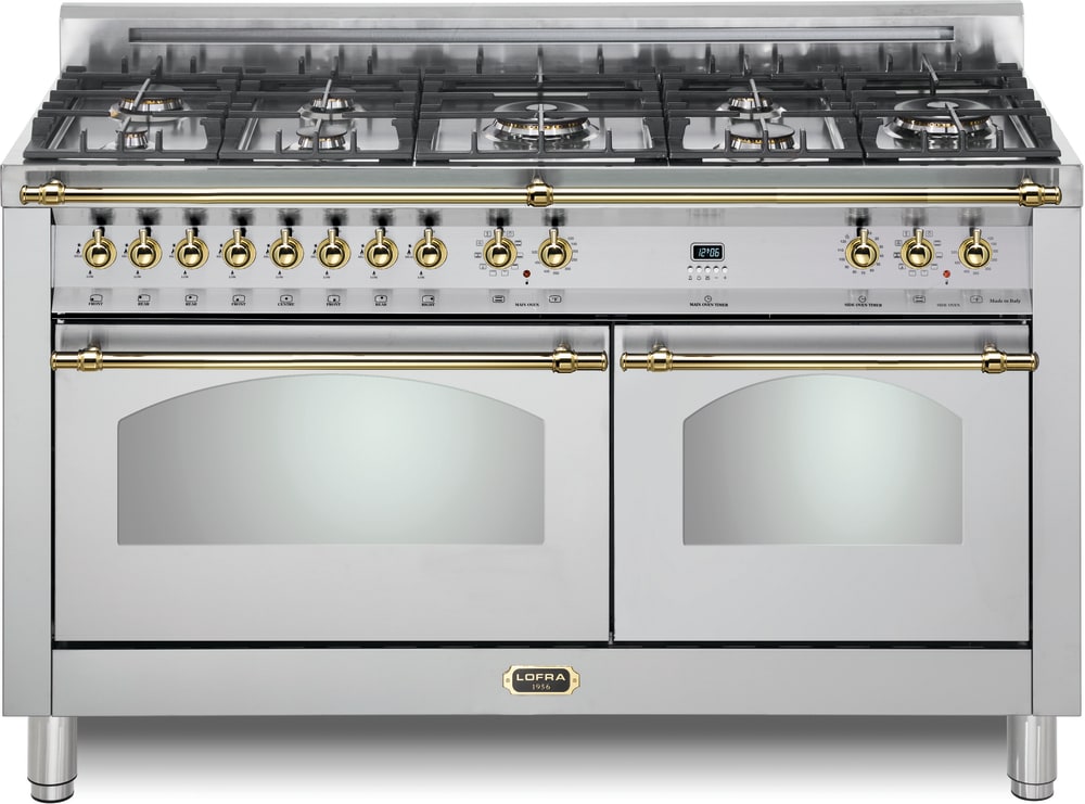 LOFRA RXOD60MMG800 60 Inch Freestanding Dual Fuel Range with 8
