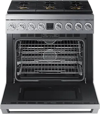 Dacor DOP36P86DLS 36 Inch Freestanding Dual Fuel Smart Range with