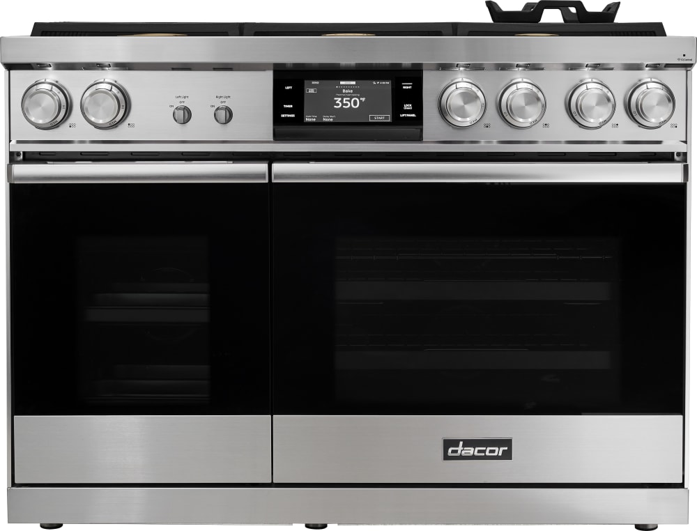 Dacor DOP48M86DLS 48 Inch Freestanding Professional Dual Fuel