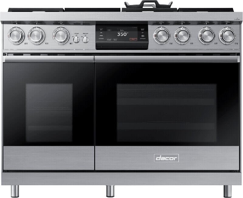 Dacor DOP48M96DAS 48 Inch Freestanding Professional Dual Fuel Smart
