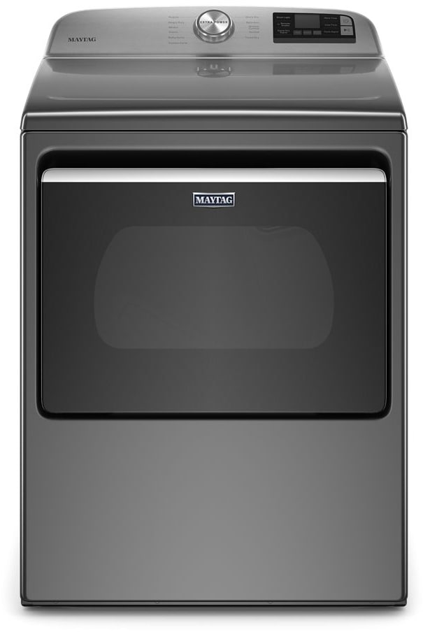 Maytag MAWADRGC01 Side-by-Side Washer & Dryer Set with Top Load Washer and Gas Dryer in Metallic Slate