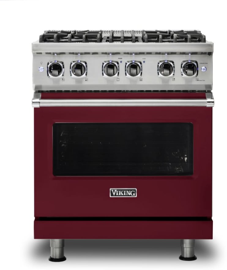 Viking VDR5304BBU 30 Inch Freestanding Professional Dual Fuel Range