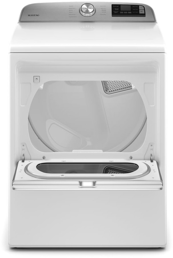 Maytag MED6230RHW 27 Inch Smart Dryer with 7.4 Cu. Ft. Capacity, Extra