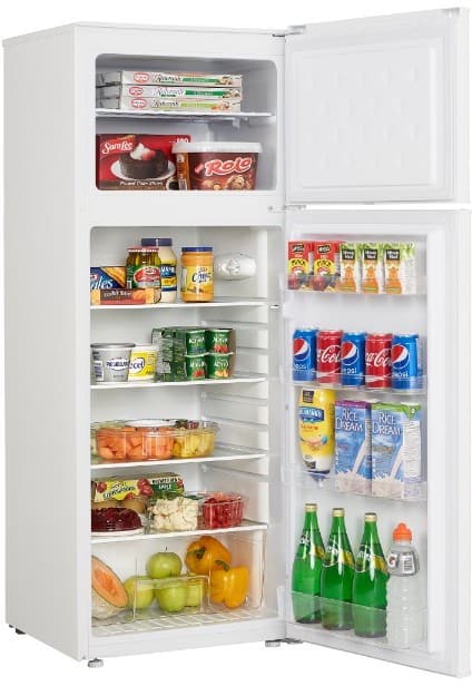 Danby DPF073C2WDB 22 Inch Top Freezer Refrigerator with 7.3 cu. ft