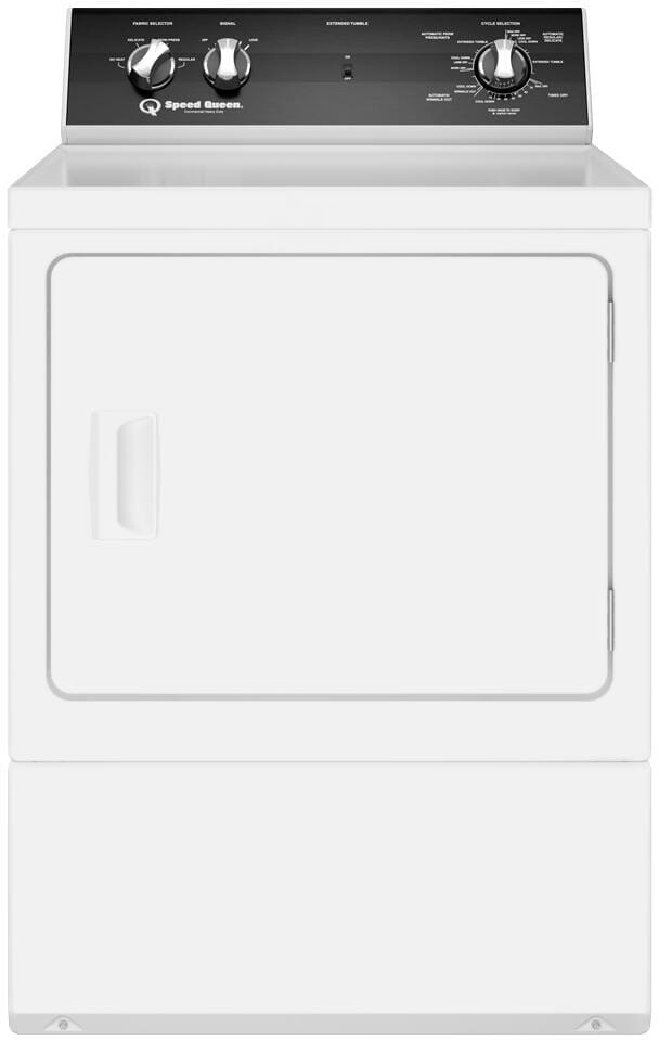 Speed Queen DR5003WE 27 Inch Electric Dryer with 7 Cu. Ft. Capacity
