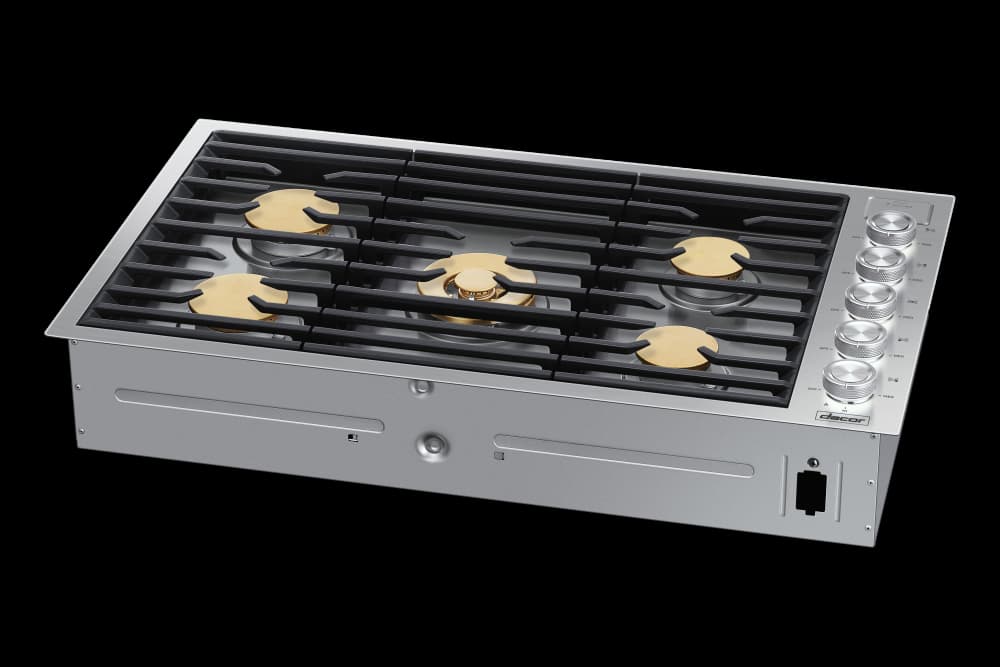 Dacor DTG36M955FS 36 Inch Smart Gas Cooktop with 5 Sealed Burners