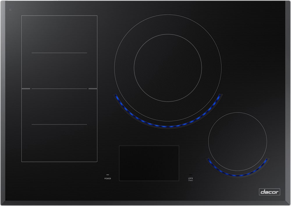 Dacor 30-inch Built-in Induction Cooktop with Flex Zone™ DTI30P876BB/D